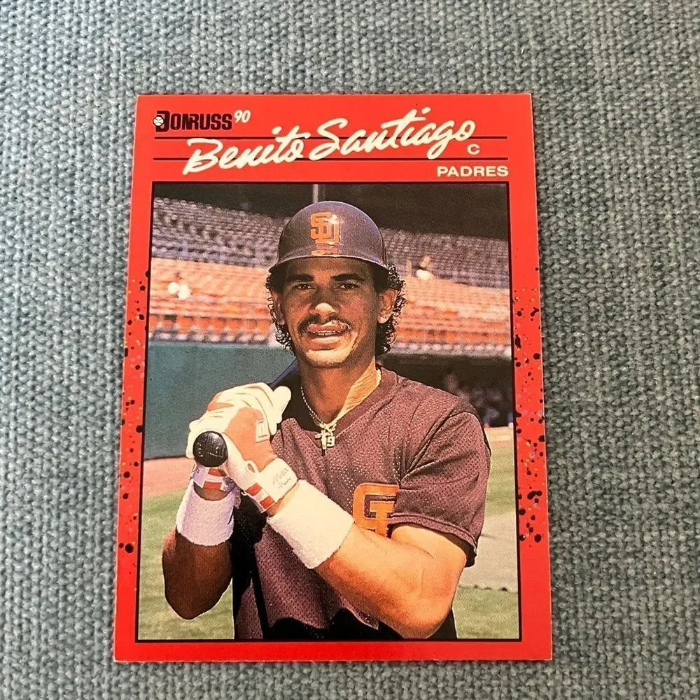 1990 Donruss San Diego Padres Baseball Card Trading Card